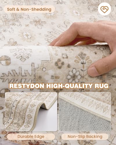 Runner Rug 2x10 (Cream/Beige / 2' x 10' (Runner))