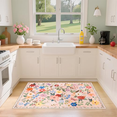 2x3 Small Entryway Rug (Beige / 2' x 3' (Rectangular))