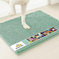 Super Water Absorbent Door Mat Indoor (Seafoam Green / 16" x 24")