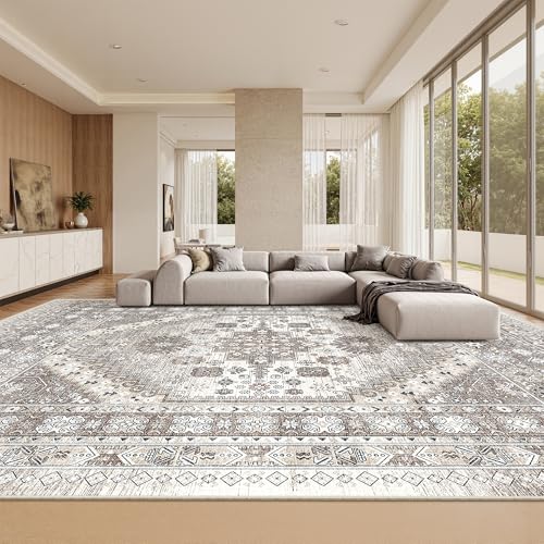 10x14 Area Rugs for Living Room (Brown/Beige / 10' x 14' (Rectangular))