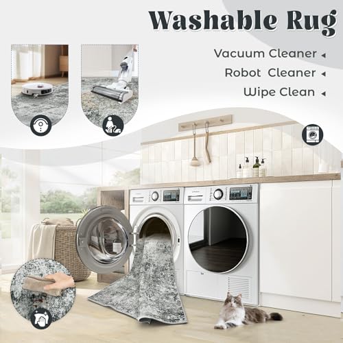 5x7 Area Rugs for Living Room (Grey / 5' x 7' (Rectangular))
