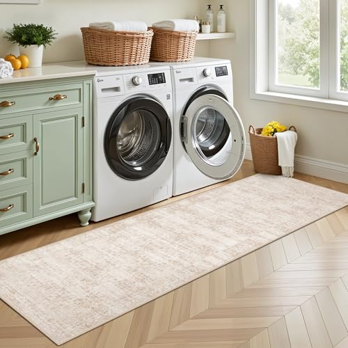 Hallway Runner Rug (Beige Brown / 2'6" x 8' (Runner))