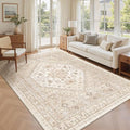 5x7 Area Rugs for Living Room (Cream/Beige / 5' x 7' (Rectangular))