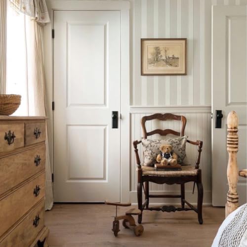 Striped Wallpaper Peel and Stick Neutral Self (Neutral / 17.32"x 590.55")