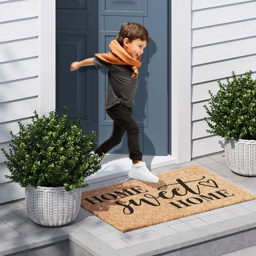 Front Door Welcome Mat (Home Sweet Home / 36 x 24 inches)