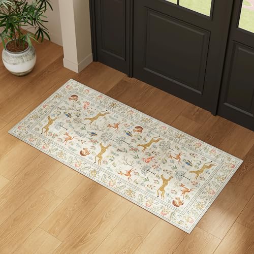 2x4 Rug for Entryway (Beige (Animal) / 2' x 4' (Rectangular))