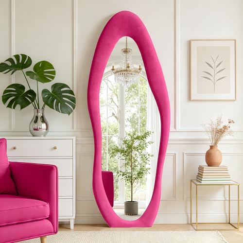 Full Length Mirror (Rose Pink / 63"L x 24"W)
