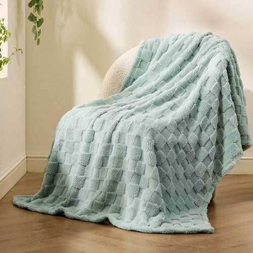 Twin Blanket for Bed (01 Sage Green / Twin (60" X 80"))