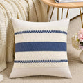 Set of 1 Dusty Blue Vintage Decorative Throw Pillow Covers 18x18 Inch for Couch Bed Sofa Chair Bedroom (18" x 18" (Pack of 1) / Dusty Blue)