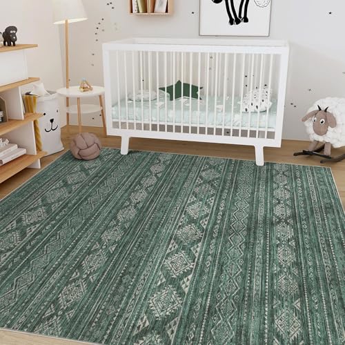 Area Rugs 9x12 Living Room (Dark Green / 9' X 12' (Rectangular))
