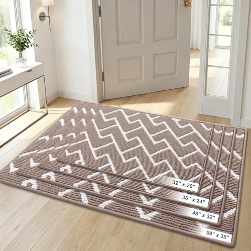 Front Door Mat 48x32 (Brown / 48" X 32")