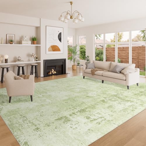 9x12 Area Rug (Green/Ivory / 9' x 12' (Rectangular))