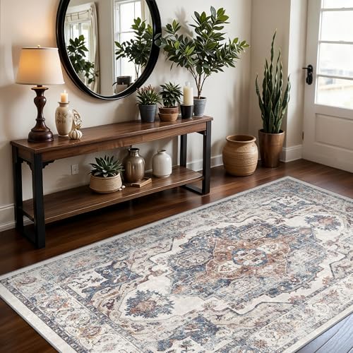 4x6 Living Room Area Rugs (4' x 6' (Rectangular) / Brick)