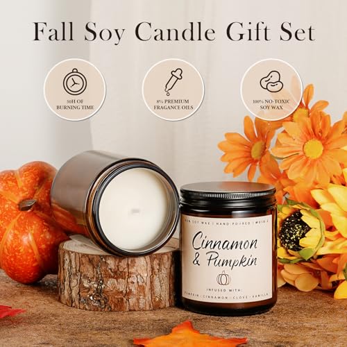 Fall Candle Set (4 Pack - 28 oz)