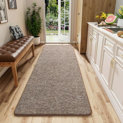 2x6 Runner Rug for Hallway (2' x 6' (Runner) / Matte Brown)