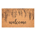 Floral Vine Welcome (Floral Vine Welcome / 2' x 3' (Rectangular))