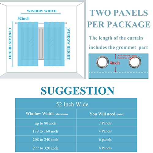 Purple and Gray Ombre Blackout Curtains for Bedroom 52Wx63L Inch 2 Panels (Purple and Grey / 52"W x 63"L (Pack of 2))