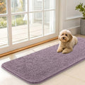 Dog Door Mat for Muddy Paws 47x17 (Deep Plum / 47" X 17")