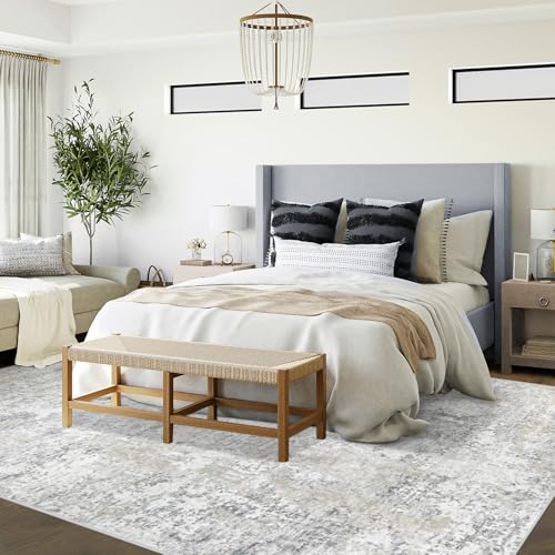 6x9 Area Rugs for Living Room (Beige Grey / 6' x 9' (Rectangular))