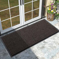 Front Door Mat Outdoor Indoor 47x24 (Brown / 47x24 Inch)