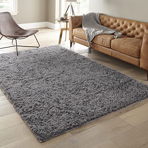 6x9 Area Rugs (1- Grey / 6' x 9' (Rectangular))