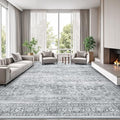 9x12 Area Rug for Living Room (Blue/Grey / 9' X 12' (Rectangular))