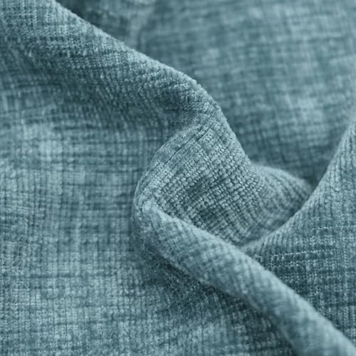 Decorative Couch Throw Pillow Covers 16 X 16 Inches Smoke Blue (16" x 16" (Pack of 2) / Smoke Blue)