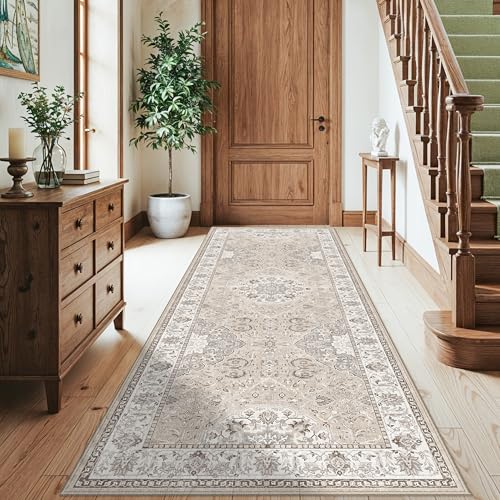 Washable 3x8 Kitchen Runner Rug (3' x 8' (Rectangular) / Beige)