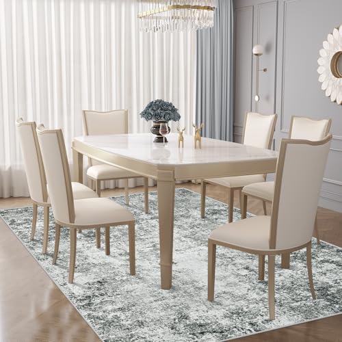 5x7 Area Rugs for Living Room (Grey / 5' x 7' (Rectangular))