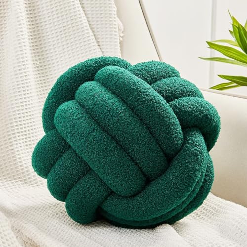 Knot Pillow Ball (Dark Green / Small (Pack of 1))