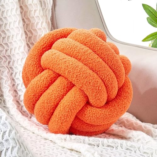 Knot Pillow Ball (Orange / Large (Pack of 1))