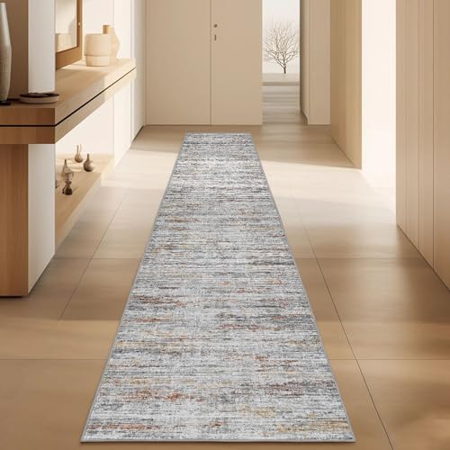 Kitchen Runner Rug 2.5x8 Runners for Hallways (Multi Color / 2'6" x 8' (Runner))