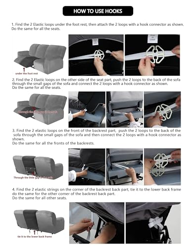Reclining Love Seat Slipcover (Chocolate)