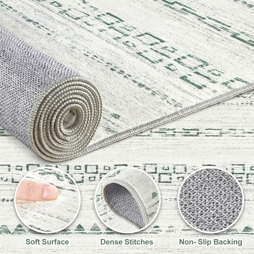 Green Rug Living Room Rugs (Green / 8' X 10' (Rectangular))