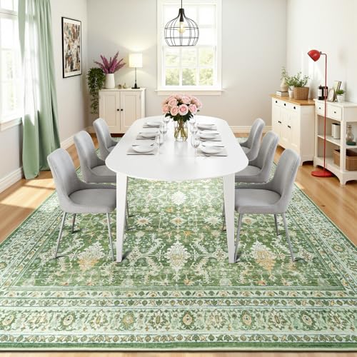 9x12 Area Rugs for Living Room (Light Green / 9' X 12' (Rectangular))