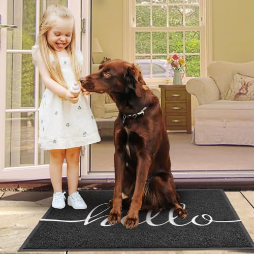 Funny Hello Mats Outdoor (1'8" x 2'8" / Hello)