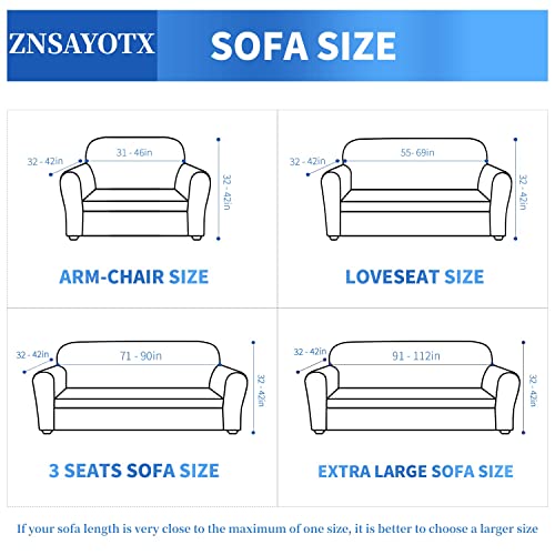 1 Piece Jacquard Chair Slipcovers for Living Room High Stretch Chair Covers with Arms Anti Slip Pets Friendly Couch Sofa Armchair Cover Furniture Protector (Small (31"-46") / New Pattern Blackish Green)