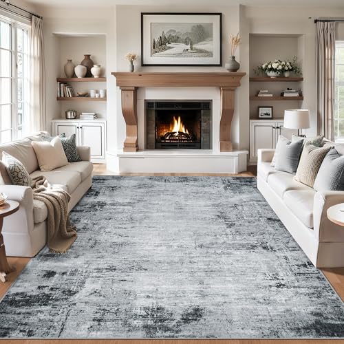 10x14 Area Rug Living Room (Black / 10' x 14' (Rectangular))