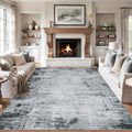 10x14 Area Rug Living Room (Black / 10' x 14' (Rectangular))