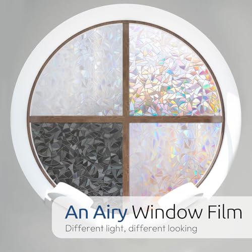 Rainbow Window Privacy Film (23.6" x 78.5" / Clear)