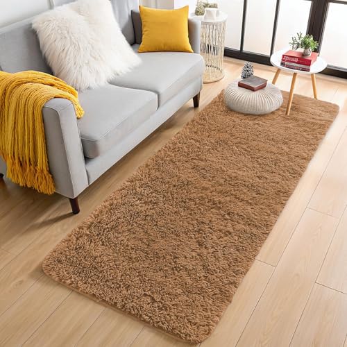 2x4 Machine Washable Runner Rugs for Hallway (2x4 Ft / Khaki)
