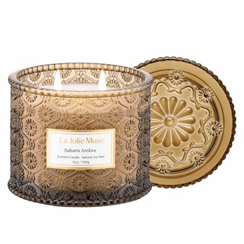 Sahara Amber Scented Candles for Home (Sahara Amber)