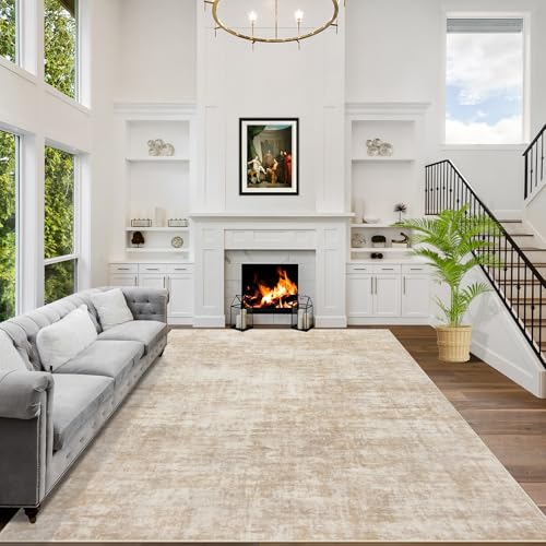 9x12 Area Rugs for Living Room (Beige / 9' x 12' (Rectangular))