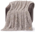 Adalee Throw Blanket for Bed (Brown / Throw)