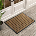 Extra Durable Door Mat Outside Entrance (36" x 24" (Rectangular) / Bright Brown)