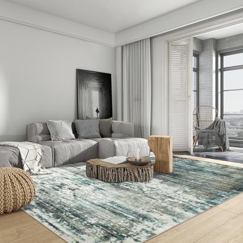 5x7 Area Rugs for Living Room (Teal Green/Multi Color / 5' x 7' (Rectangular))