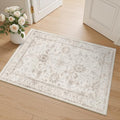2x3 Washable Rugs for Entryway (Brown/Ivory / 2' x 3' (Rectangular))