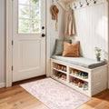 Washable Area Rug (Pink / 2' x 4' (Rectangular))