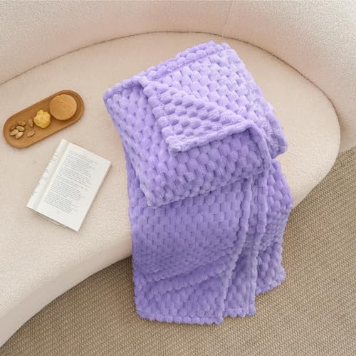 Lavender Large Throw Blanket for Couch (Lavender / Throw XL(50"x70"))