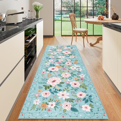 2.6x8 Runner Rug (Teal / 2'6" x 8' (Rectangular))